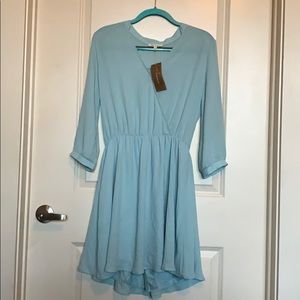 Francesca’s Light Blue Dress